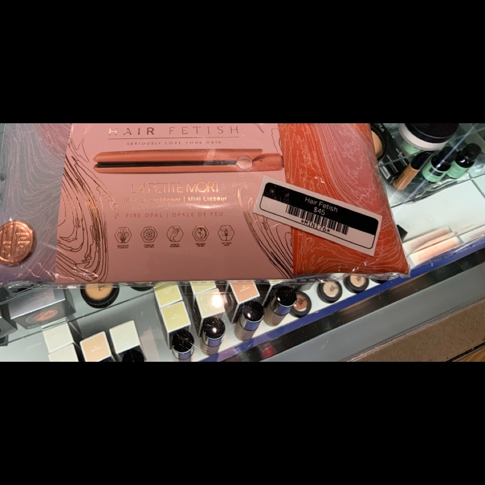 Mini travel straighter